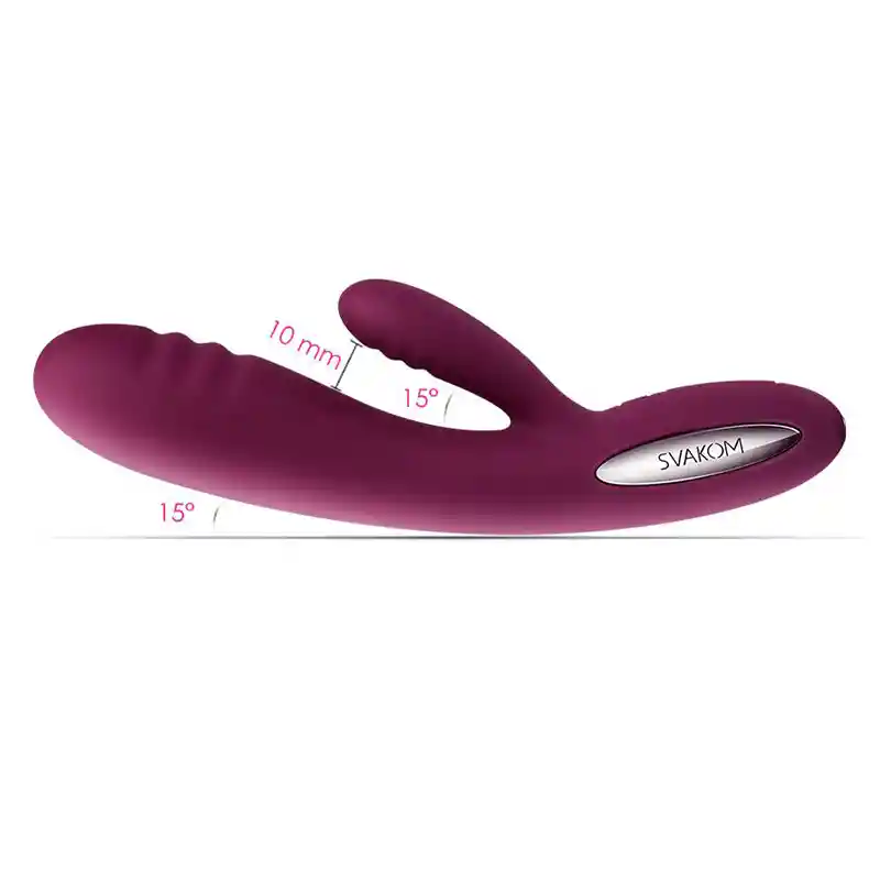 Vibrador Térmico Adonis Morado Svakom