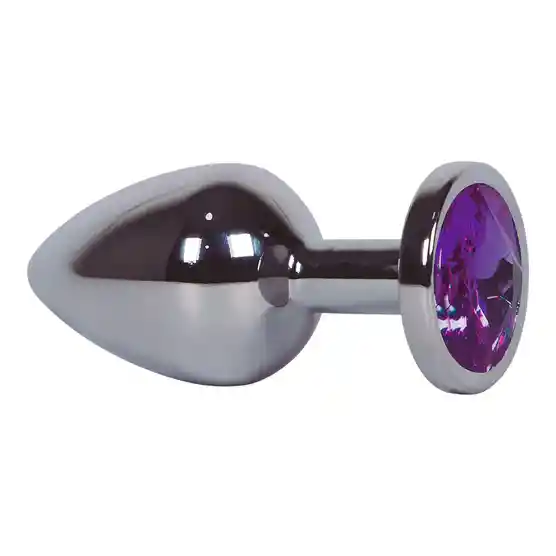 Purple Gem Anal Plug Mediano