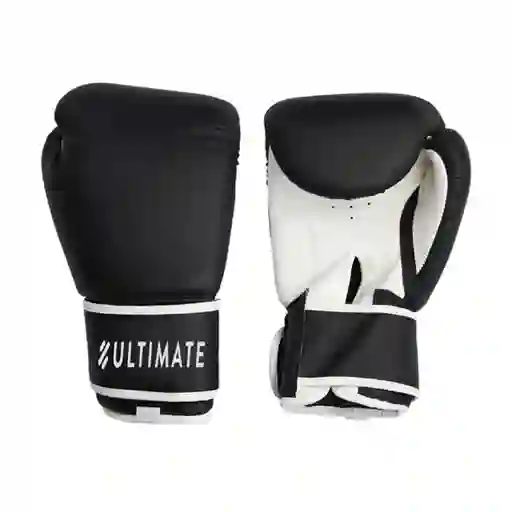 Guantes Boxeo Pro 12 Oz Negro / Blanco