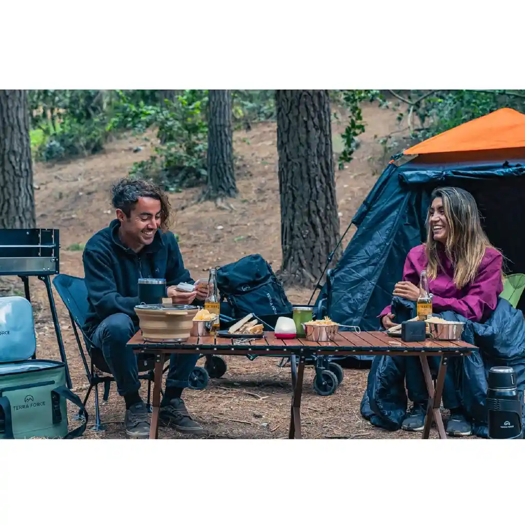 Olla Camping Plegable Silicona 1 L