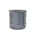 Taza Aluminio Camping 300ml Gris