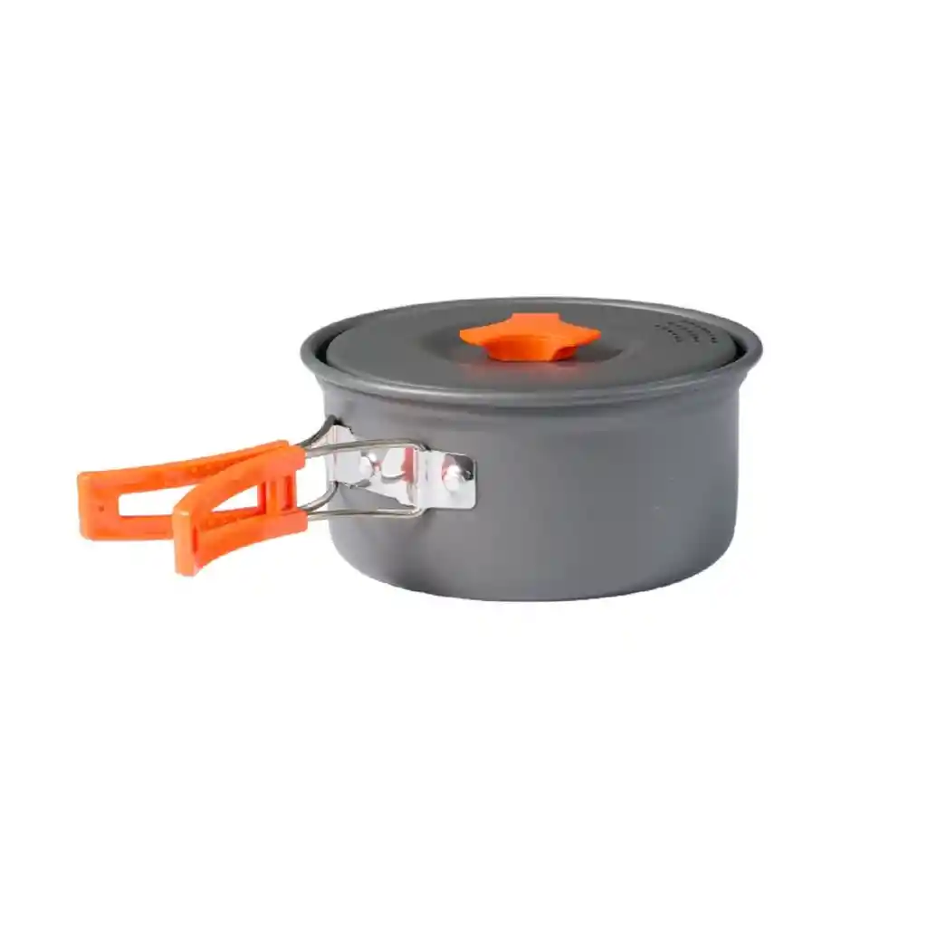 Set Ollas Aluminio Camping 2 Piezas S