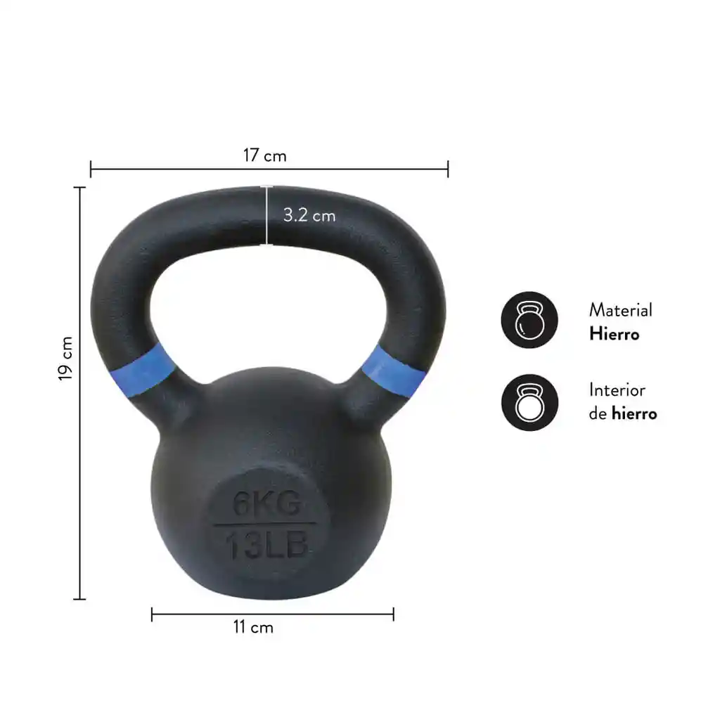 Kettlebell Elite 6 Kg