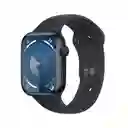 Apple Watch Series 9 Gps 45mm Aluminio Media Noche Sport Band Medianoche S/m