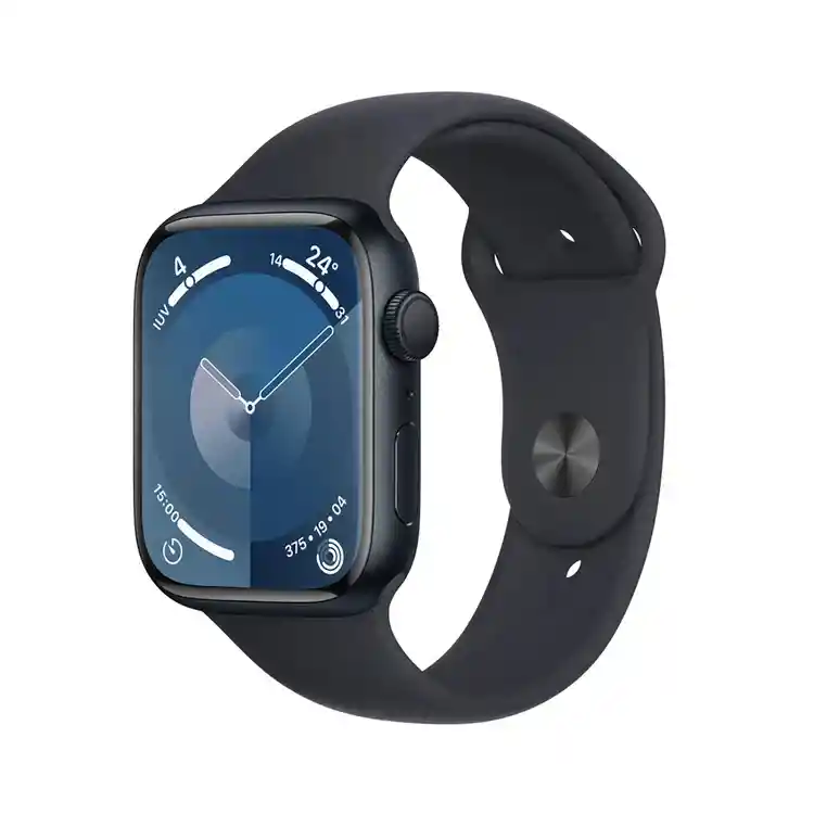 Apple Watch Series 9 Gps 45mm Aluminio Media Noche Sport Band Medianoche S/m