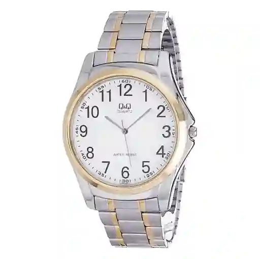 Reloj Qq Qyq Q206j404y Casual Acero Hombre + Estuche