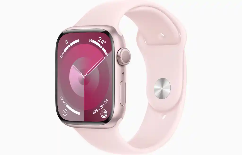 	apple Watch Series 9 Gps 45mm Aluminio Rosa Sport Band Rosa M/l