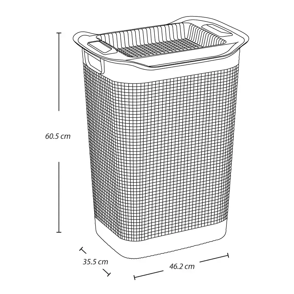 Cesta Para Ropa Linum Mocca