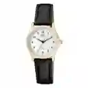 Reloj Qq Qyq C213j104y Casual Cuero Mujer Dama + Estuche