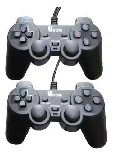 Juego De 2 Controles Para Pc, (2 Jugadores)