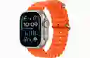 Apple Watch Ultra 2 49mm Titanio Correa Ocean Naranja