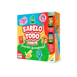 Juego De Mesa Sabelo Todo Junior Ronda Para Niños Niñas