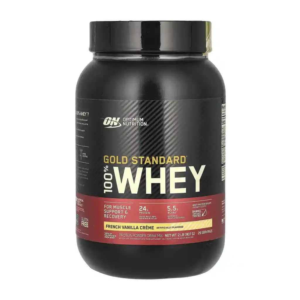 Whey Gold Standard 2lb - Optimum Nutrition - French Vainilla