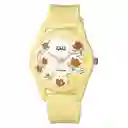 Reloj Qq Qyq Floral Deportivo Dama Impermeable + Estuche