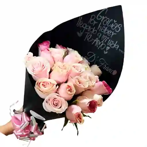 Bouquet De Rosas Rosadas