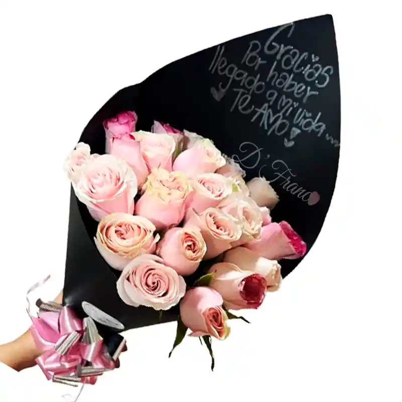 Bouquet De Rosas Rosadas