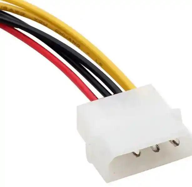 Adaptador Molex De 4 Pines A 4 O 6 (4+2) Pines Pci-express Convertidor Corriente Cable De Repuesto