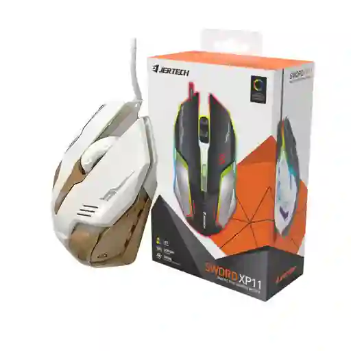 Raton Mouse Gaming Alambrico Gamer Luces Premium Jertech Xp11