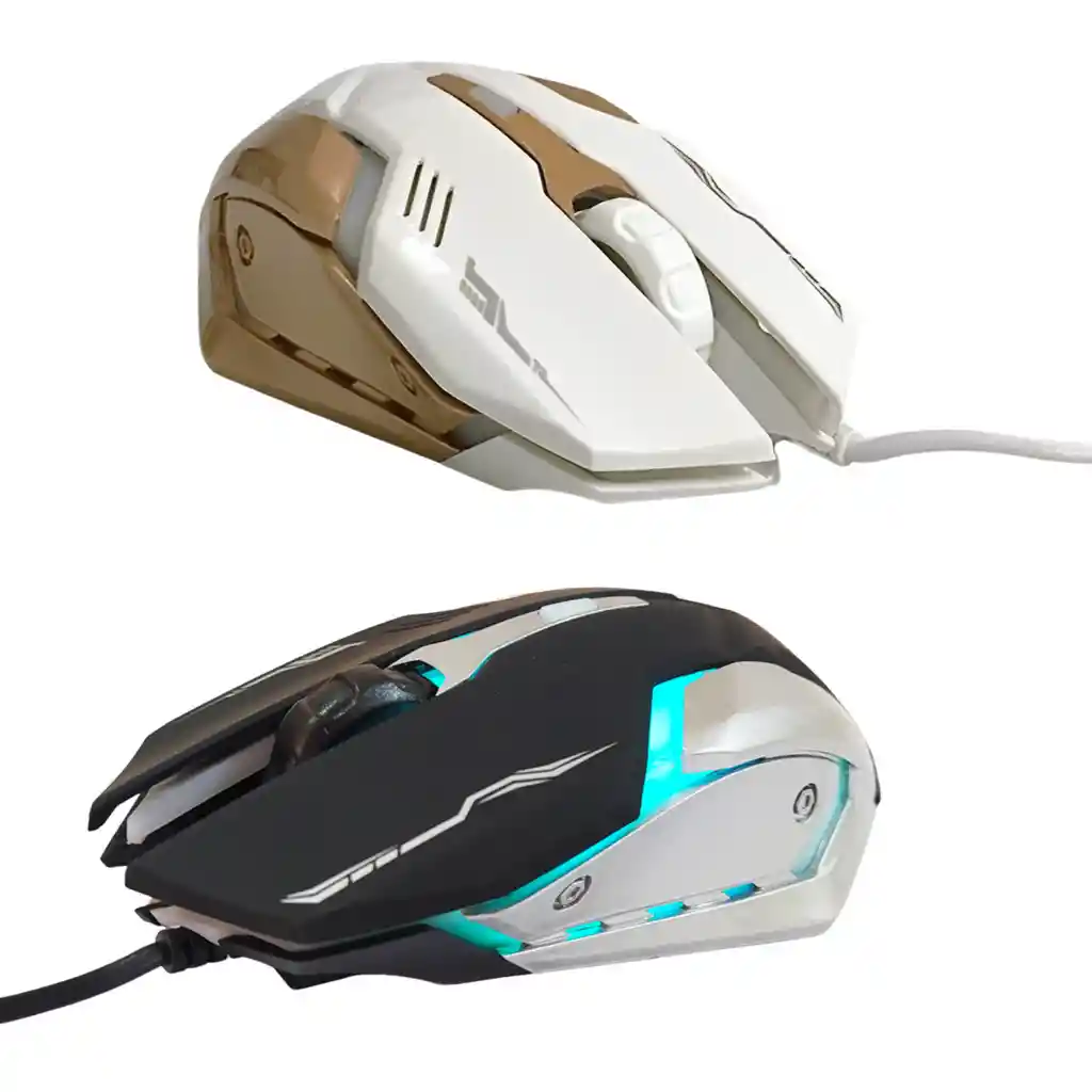 Raton Mouse Gaming Alambrico Gamer Luces Premium Jertech Xp11