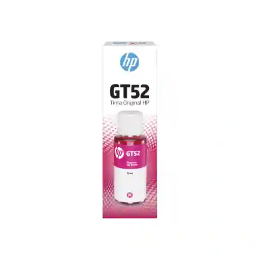 Hp Botella De Tinta Gt52 Magenta Original M0h55al