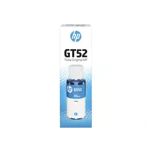 Hp Botella De Tinta Gt52 Cyan Original M0h54al