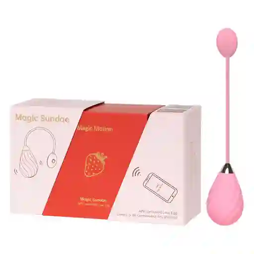 Magic Sundae Red Vibrador Interactivo