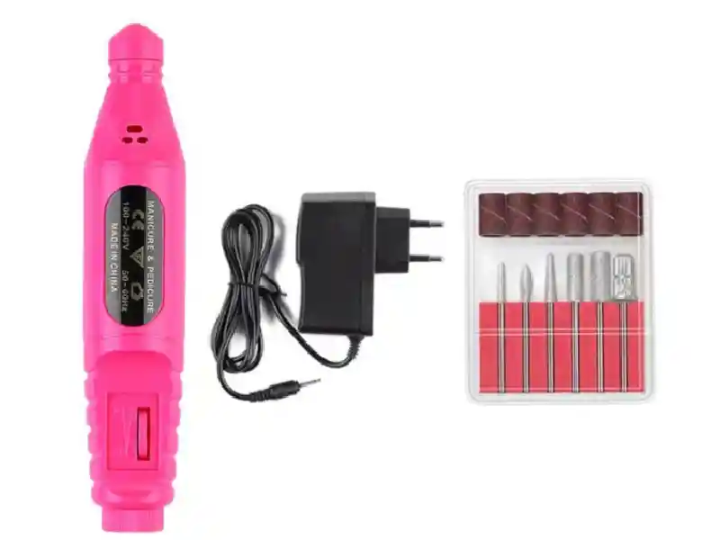 Kit Pulidor De Uñas Eléctrico Acrílico