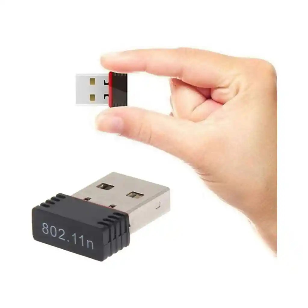 Adaptador Wifi Usb 150mbps 802.iin Sin Antena