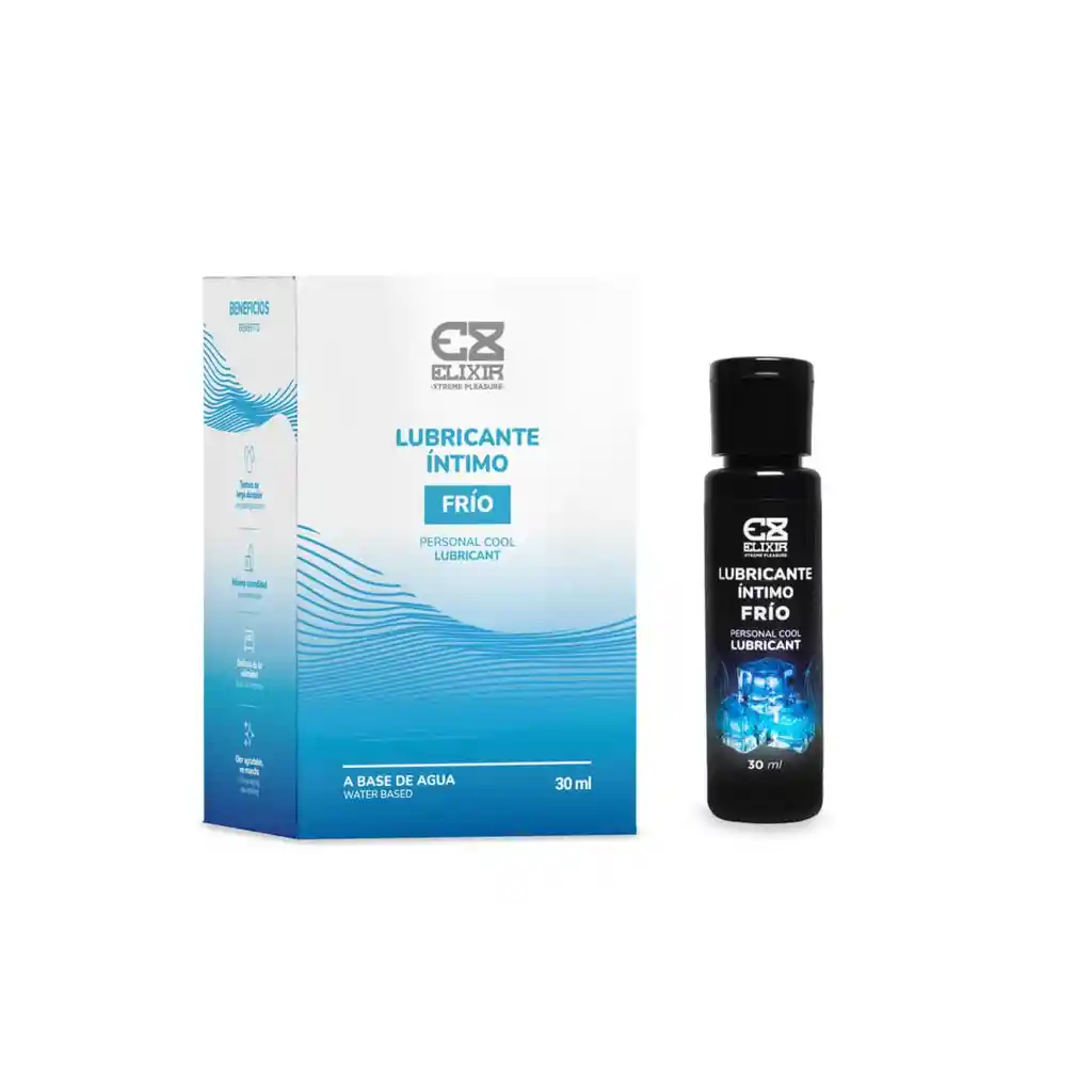 Lubricante Íntimo Frío Elixir 30 Ml