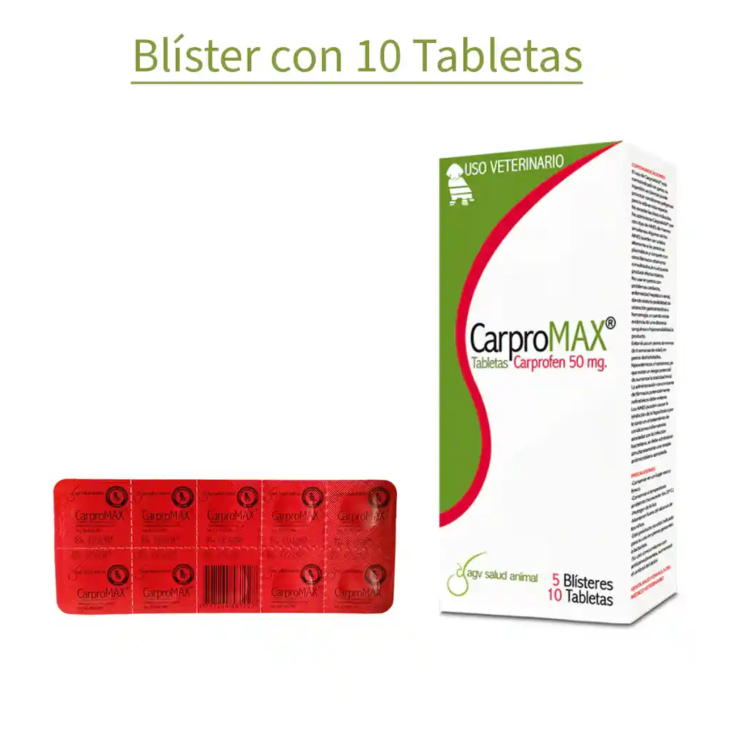 Carpromax® Tabletas 50 Mg