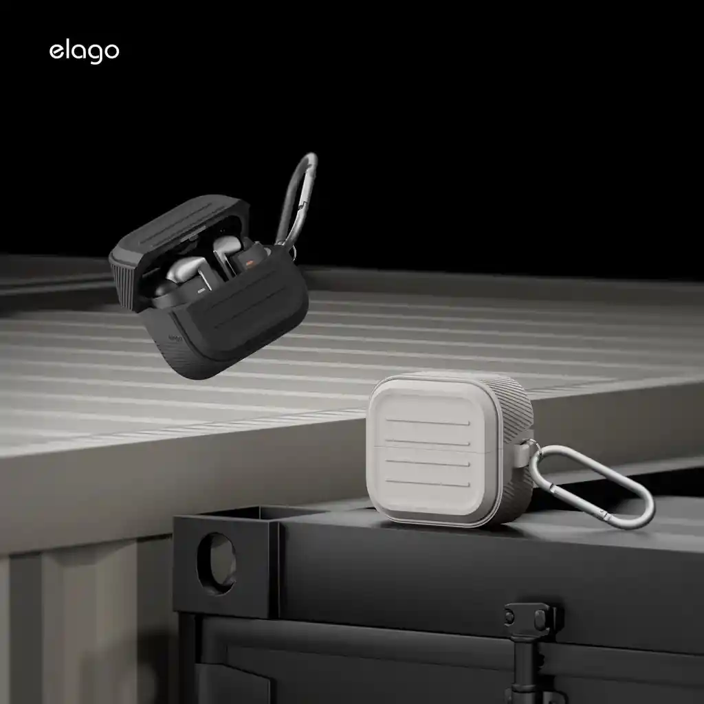 Elago Estuche Para Galaxy Buds 3 / Buds 3 Pro Armor Arnés En Negro