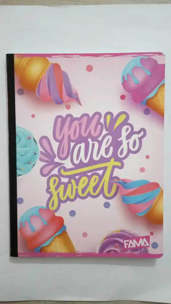 Cuaderno Rayado 100 Hojas Cosido