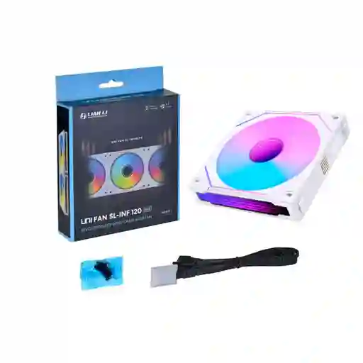 Ventilador Lian Li Sl Infinity 120 Rgb White X1