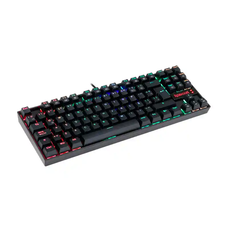 Teclado Mecánico Redragon Kumara K552 Rgb Negro