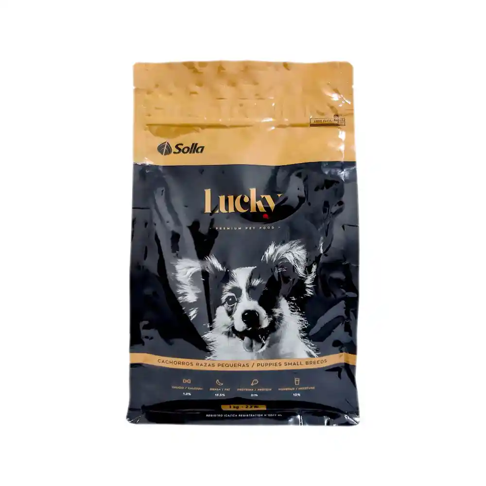 Lucky Cachorros Raza Pequeña 1kg