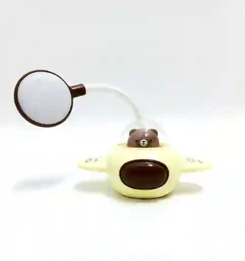 Lampara De Mesa Avioncito Amarillo Cs320