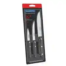 Set De Cuchillos Tramontina X3 Unidades Ultra Corte
