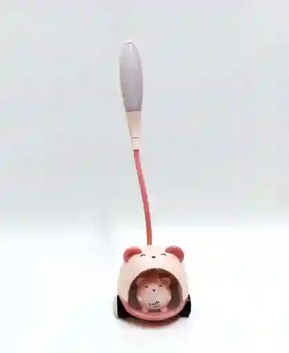 Lampara De Mesa Hojita Rosa My2197a