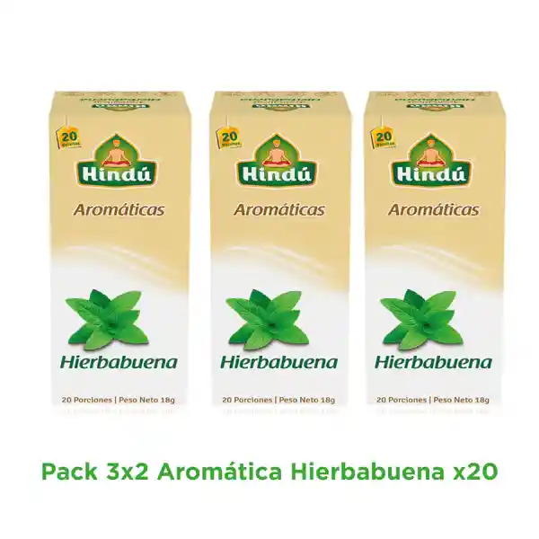 Aromática Hierbabuena Pague 2 Lleve 3