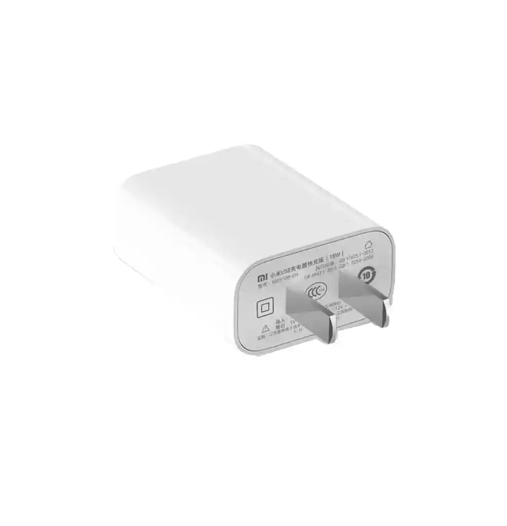 Adaptador Carga Rápida Xiaomi 18w