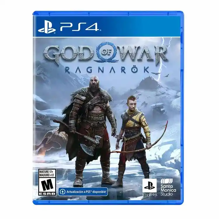 God Of War Ragnarok Ps4 En Español Juego Fisico