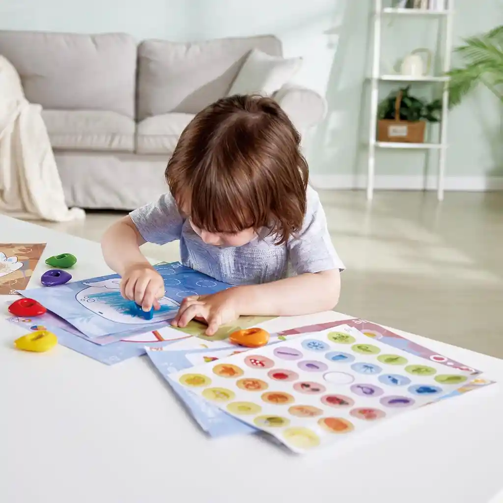 Set De Crayones Hape Colorea Y Crea Con Estilo Para Niños