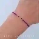 Set Pulseras Dije Corazón Para Compartir