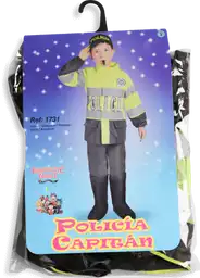 Fantastic Night Disfraz Policía Capitán Niño Talla 8