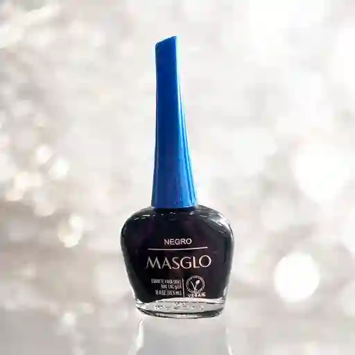 Esmalte Para Uñas Masglo Tradicional Negro X 13,5 Ml