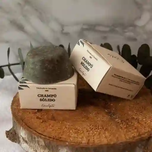 Champú Sólido De Eucalipto - Cabello Seco