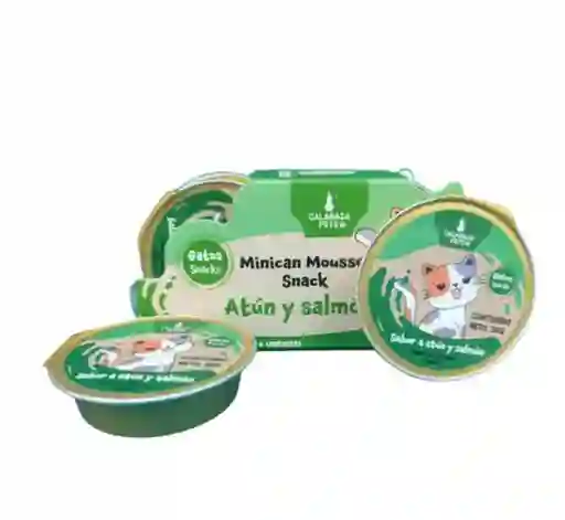 Minicat Mousse Atún Y Salmón Por Unidad