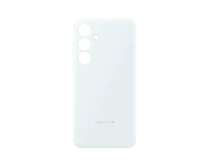 Cover De Silicona Para Galaxy S24+ Blanco