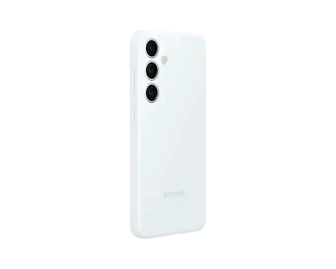 Cover De Silicona Para Galaxy S24+ Blanco