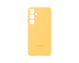 Cover De Silicona Para Galaxy S24+ Amarillo